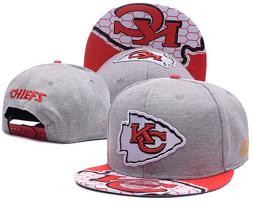 NFL Kansas City Chiefs Stitched Snapback Hats 005